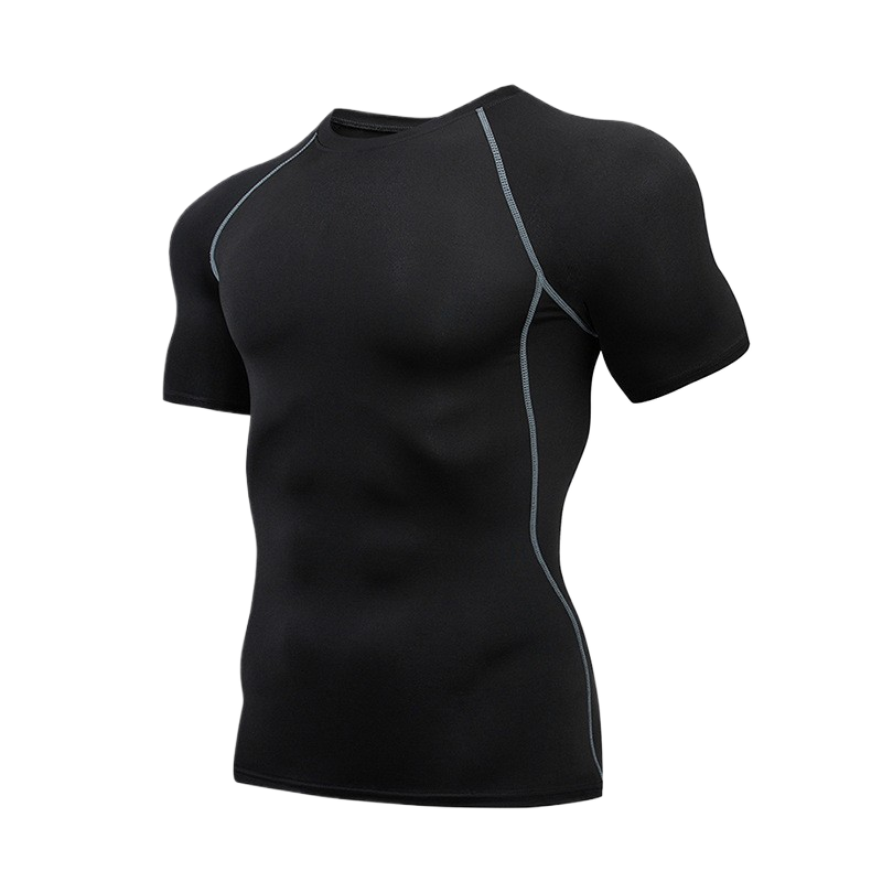 Men's Fitness Short-Sleeved Sports 
