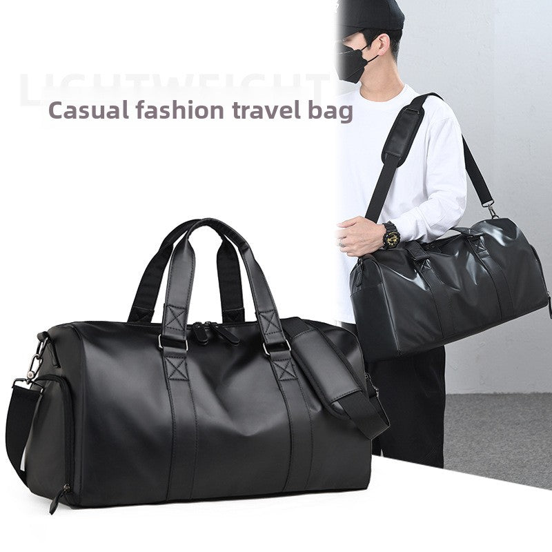 Mens Sports Fitness Bag Dry Wet Separate Travel Backpack 