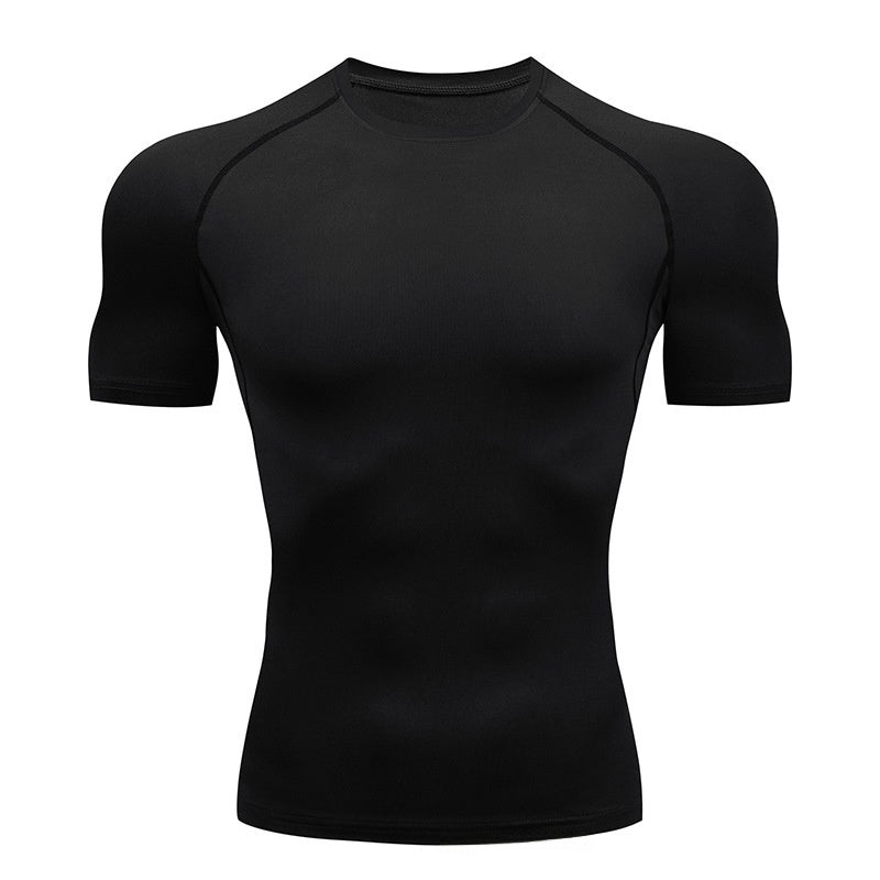 Men's Fitness Short-Sleeved Sports 