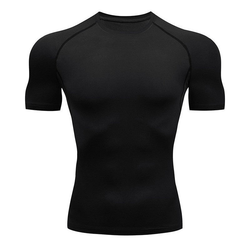 Men's Fitness Short-Sleeved Sports 