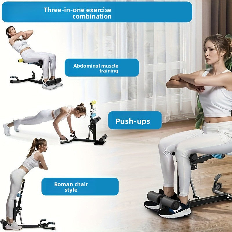 Exercise sit-up fitness equipment 