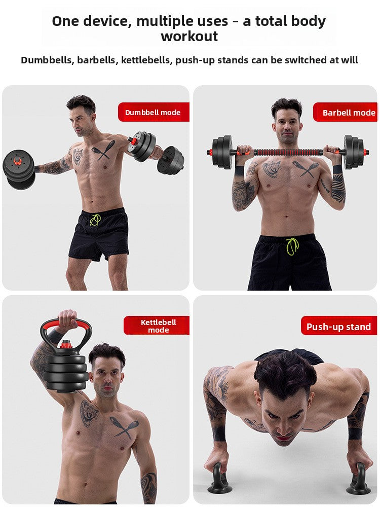 Adjustable fitness dumbbells 